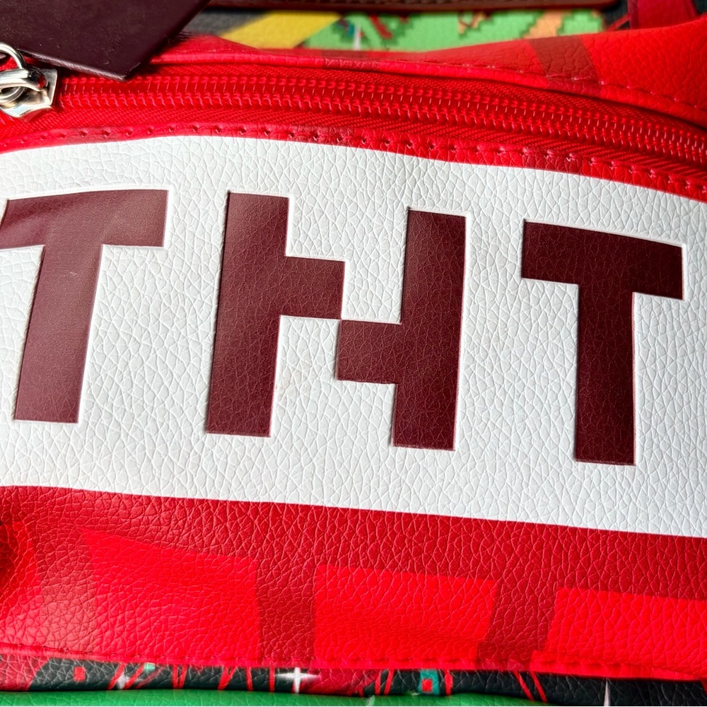 Minecraft Explosion TNT Mini Backpack, Green - Picture 5 of 10